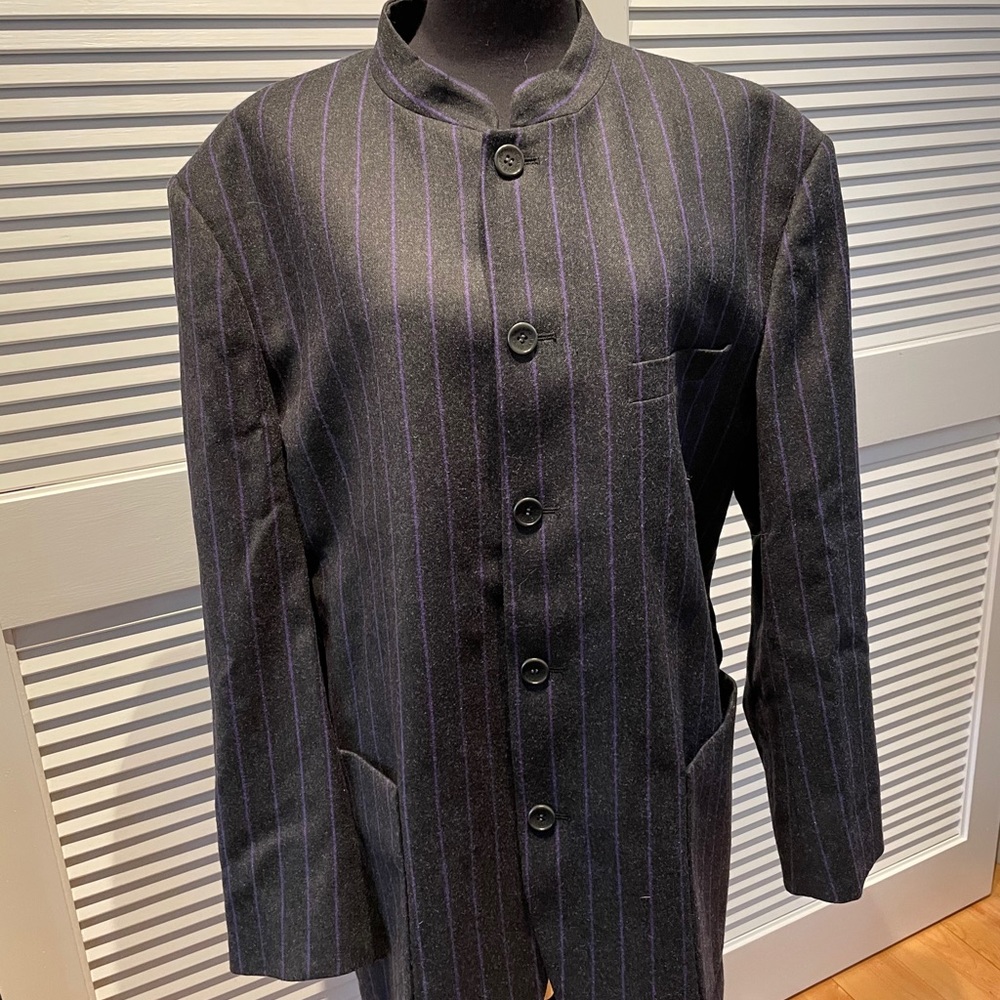 Shanghai Tang Mandarin Collar Sportcoat